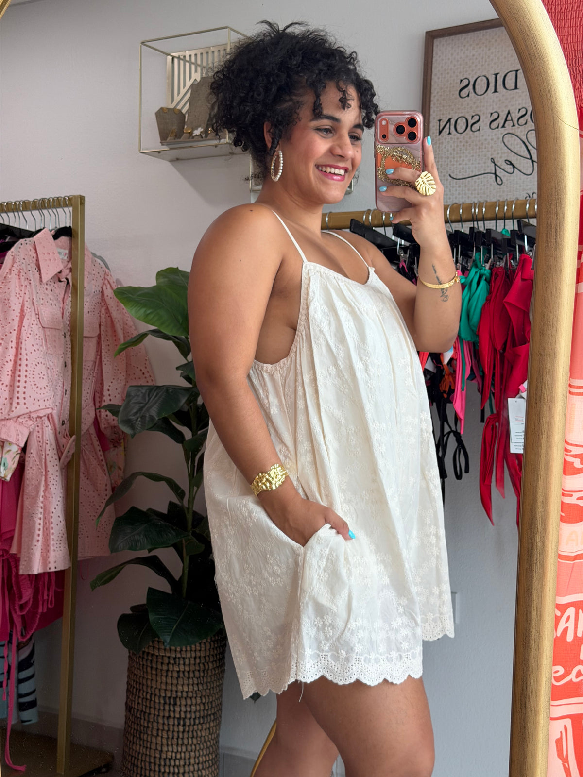 Comfy Cream Romper