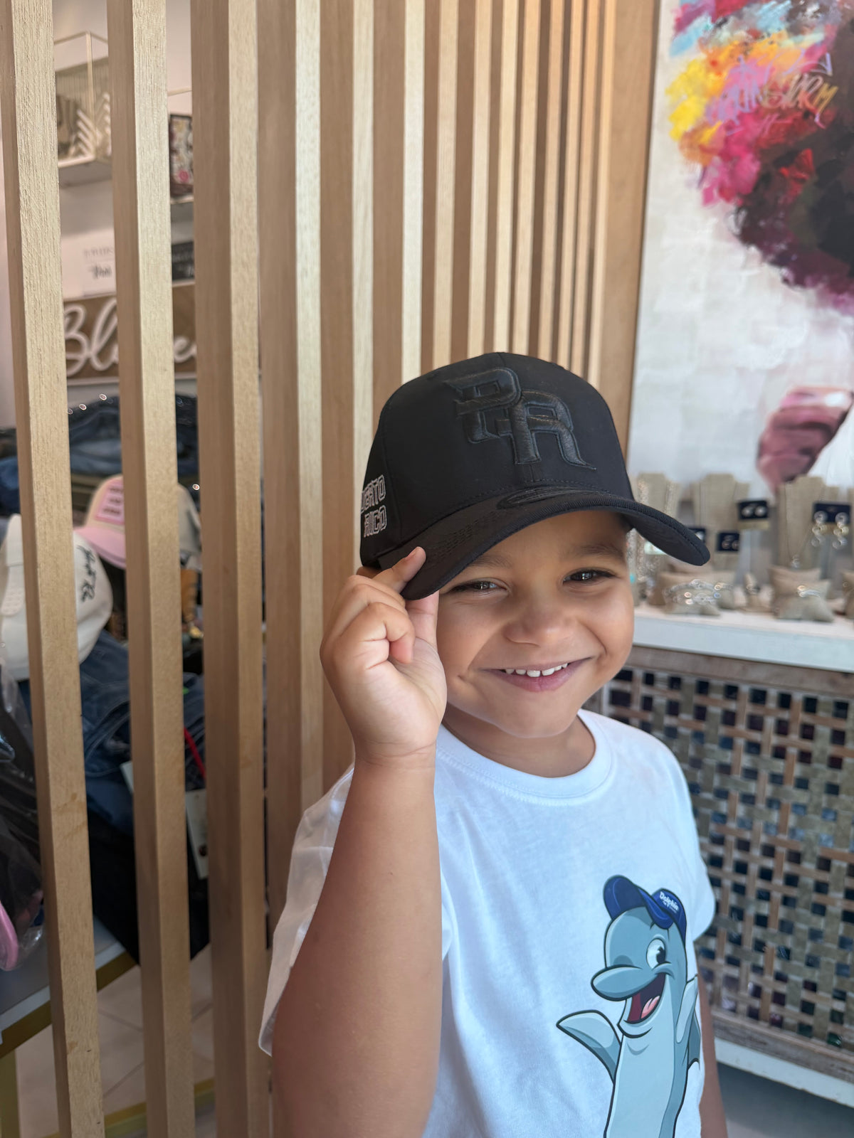 Black “PR” Cap