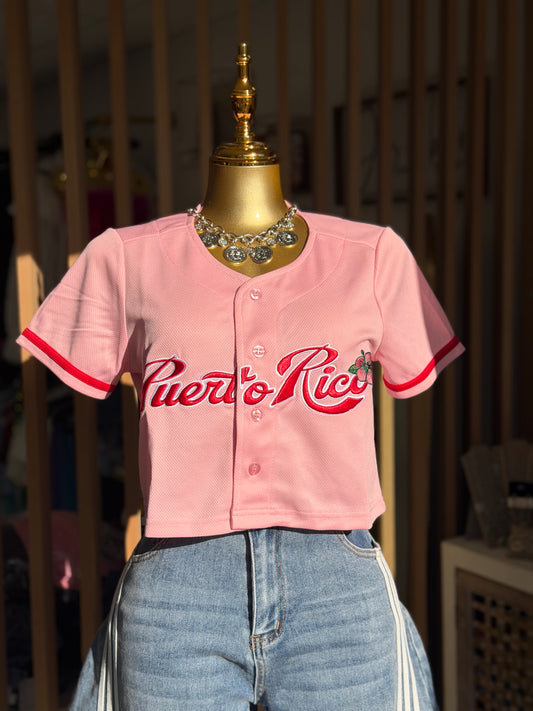 Pink PR Crop Top