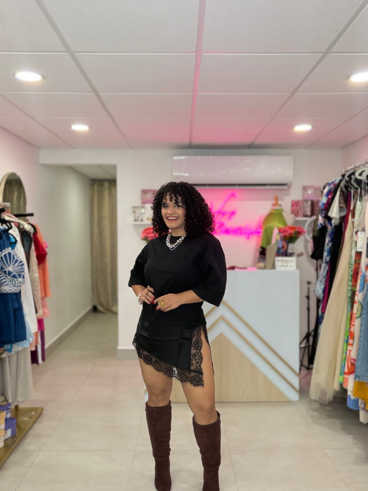 Black TShirt Dress