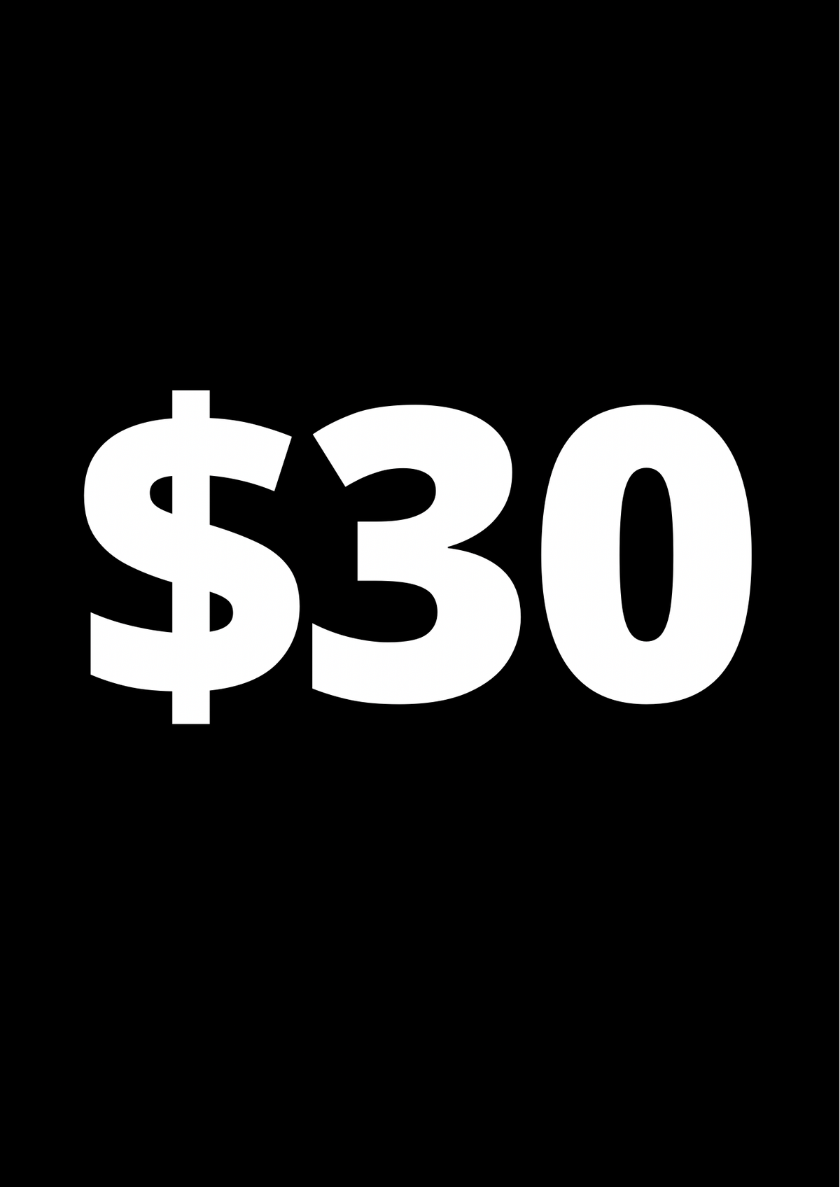 $30