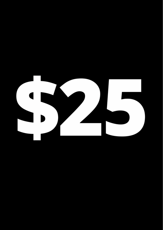 $25