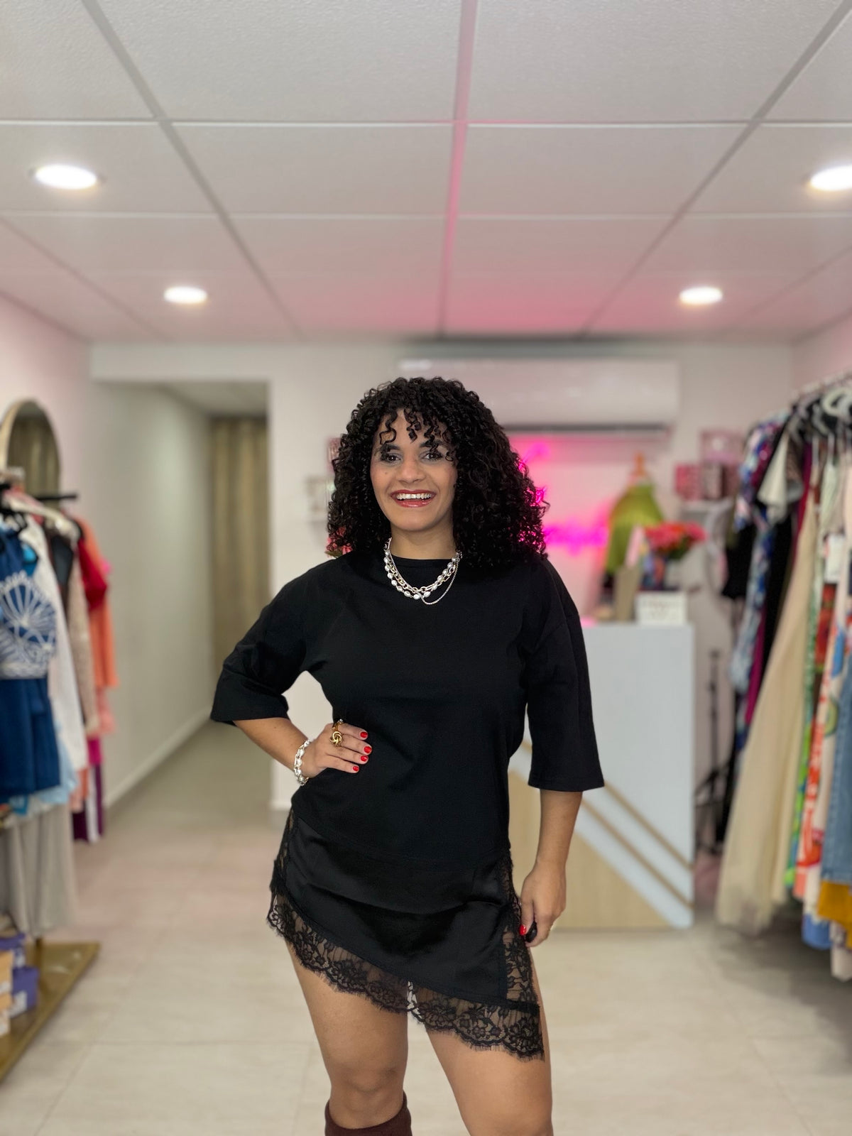 Black TShirt Dress