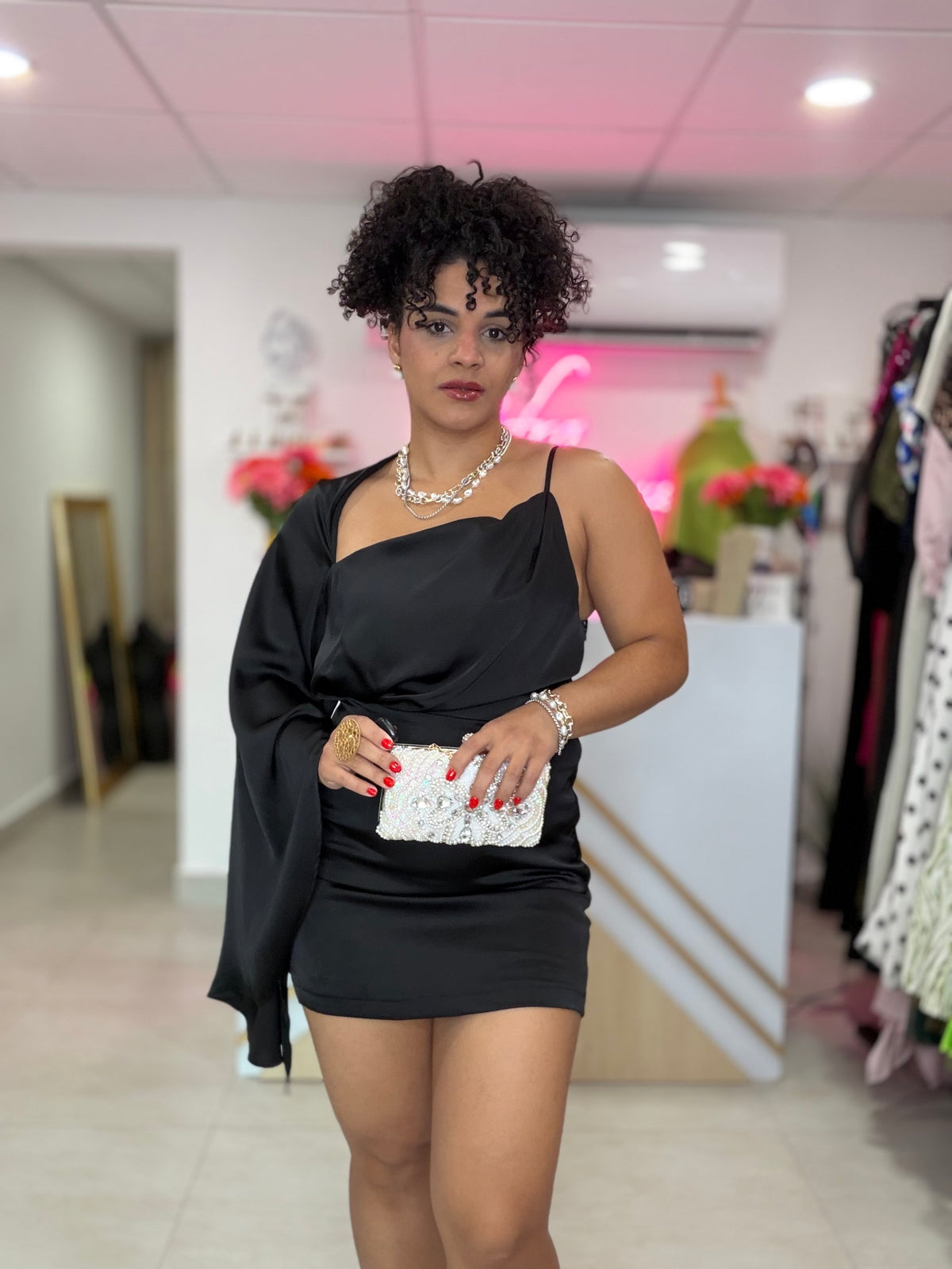 Cap dress