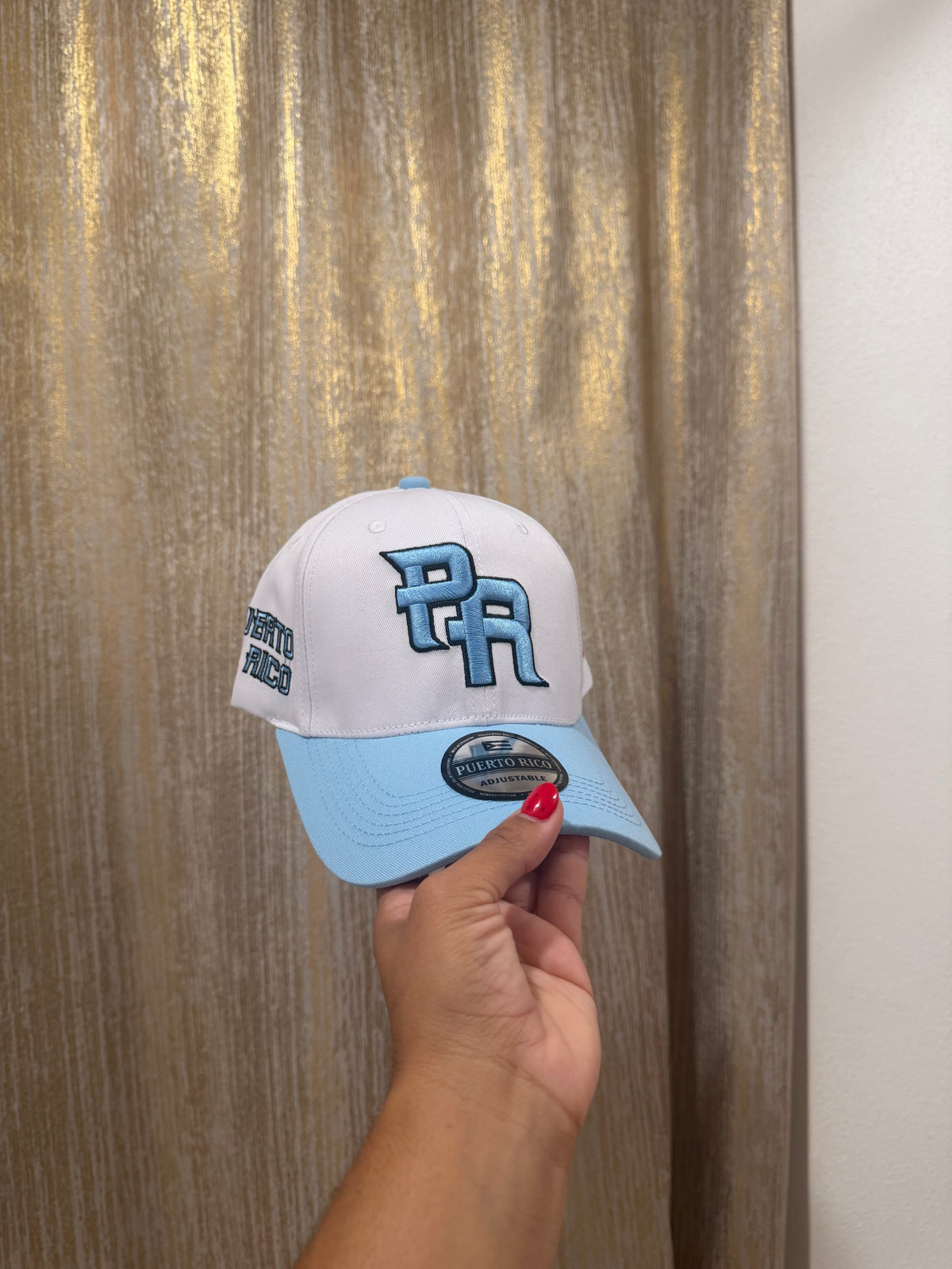 Blue “PR” Cap