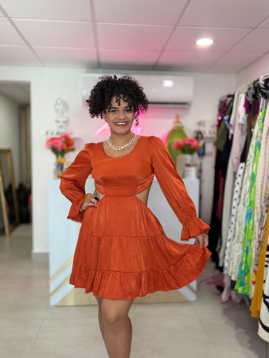 Pumpkin Mini dress