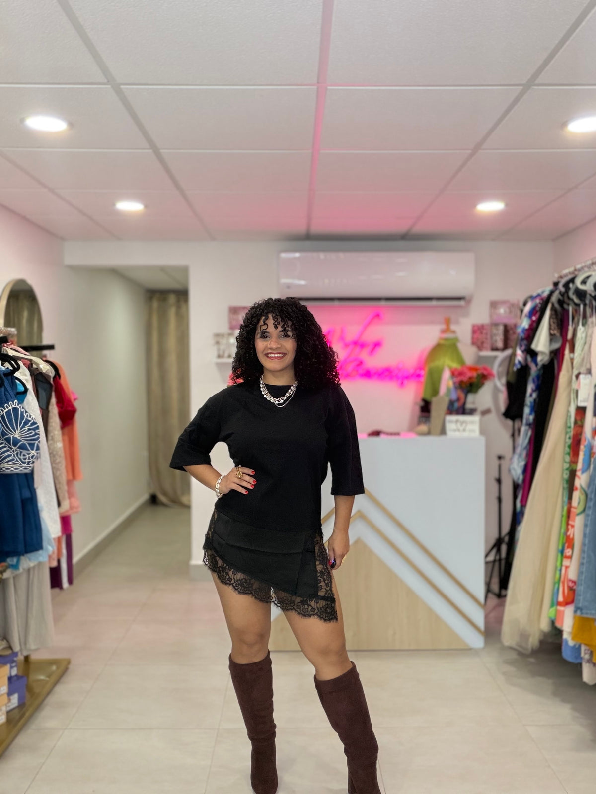Black TShirt Dress