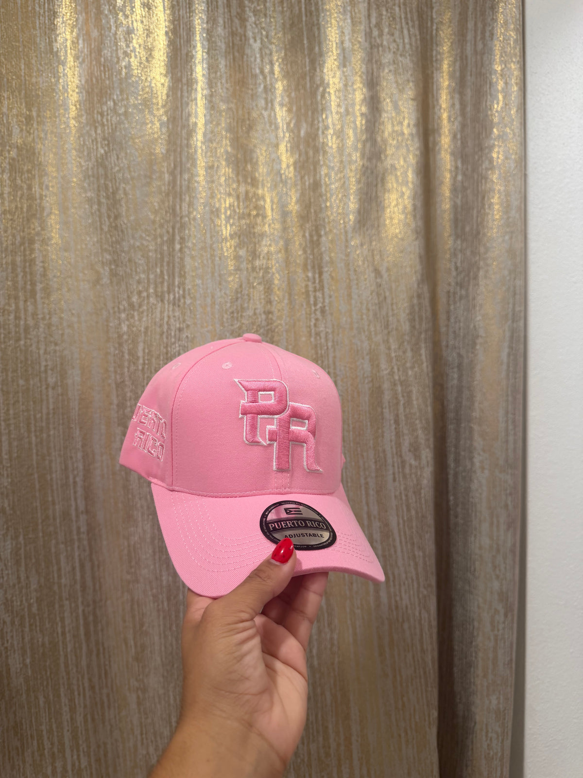Pink “PR” Cap