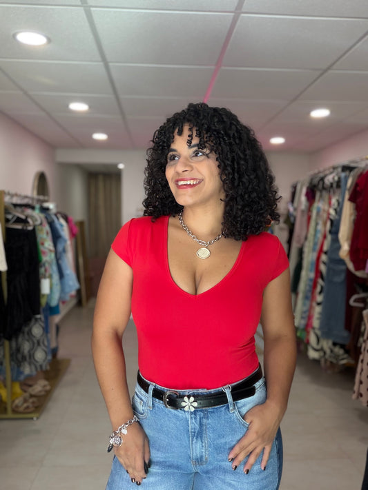 Red Basic Top