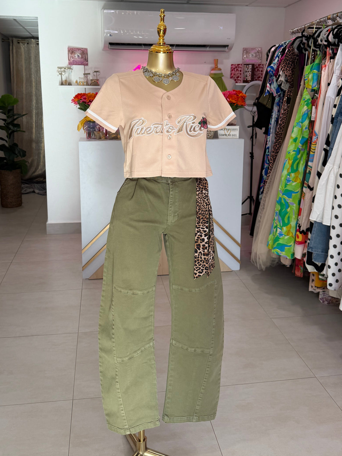 Barrel Olive LC Jean