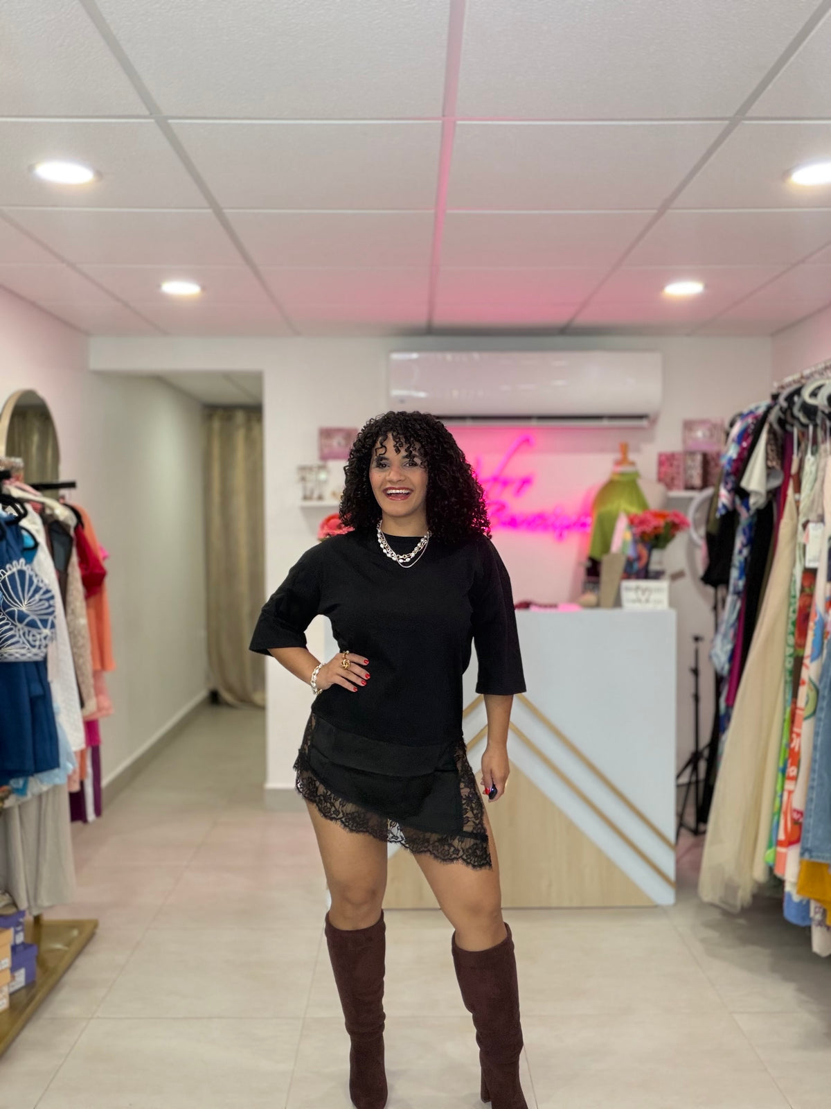 Black TShirt Dress