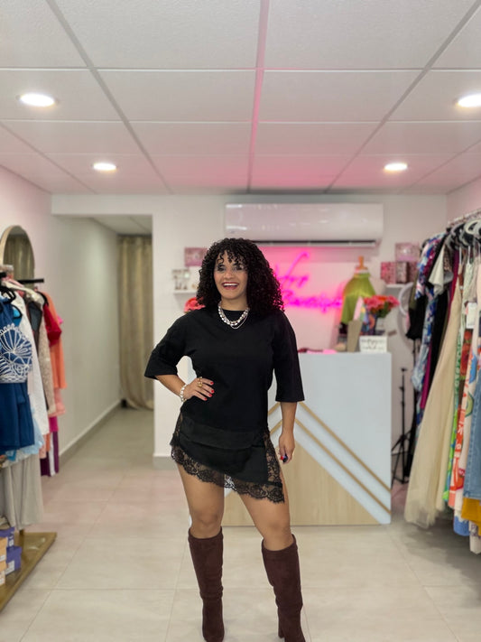 Black TShirt Dress