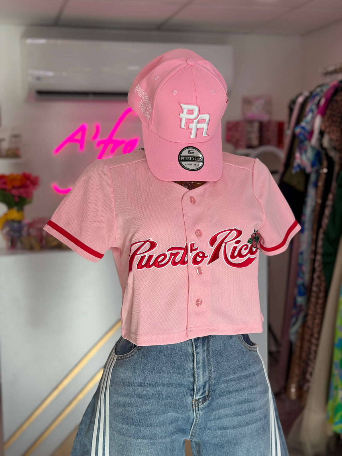 Pink PR Crop Top