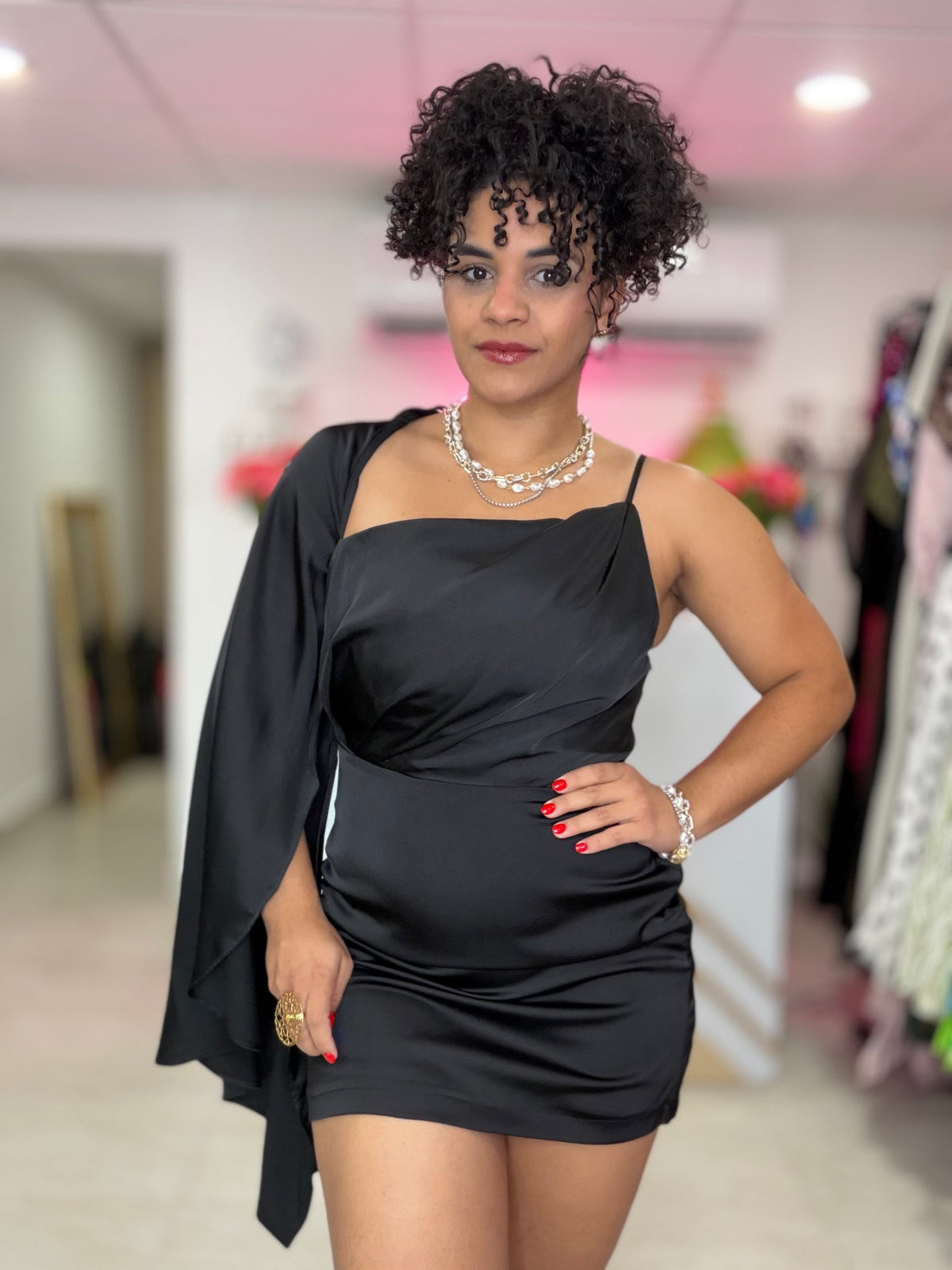Cap dress