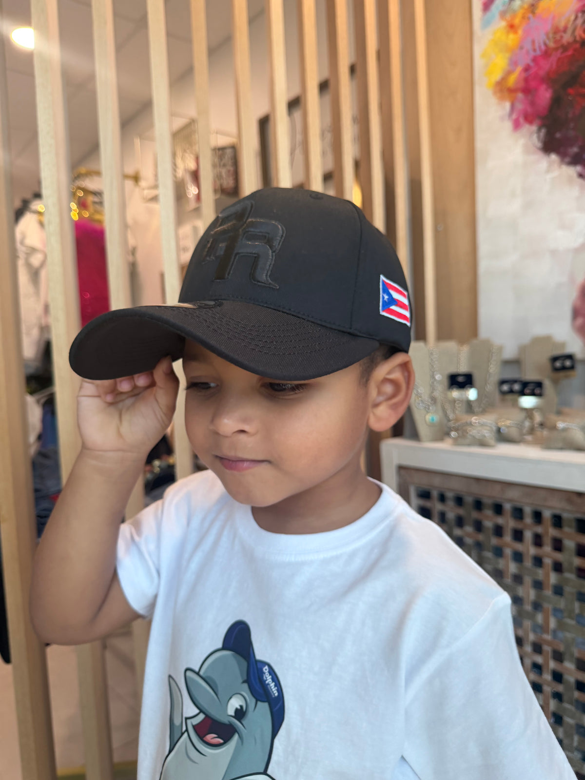 Black “PR” Cap