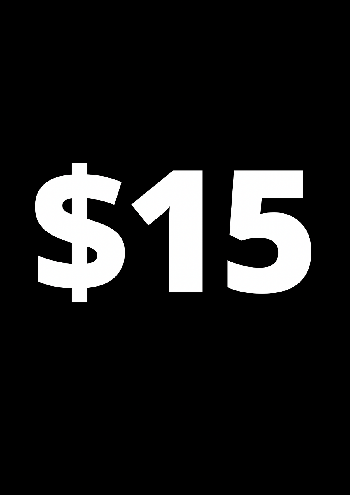 $15