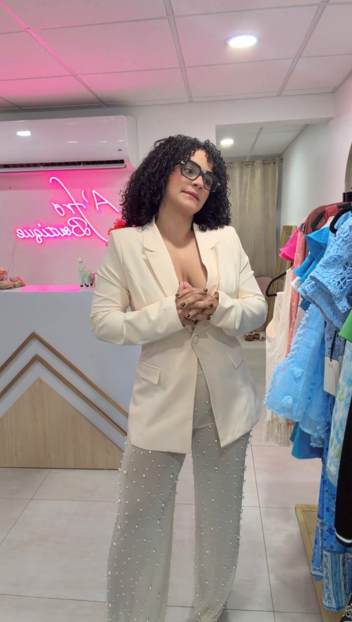 Cream Blazer