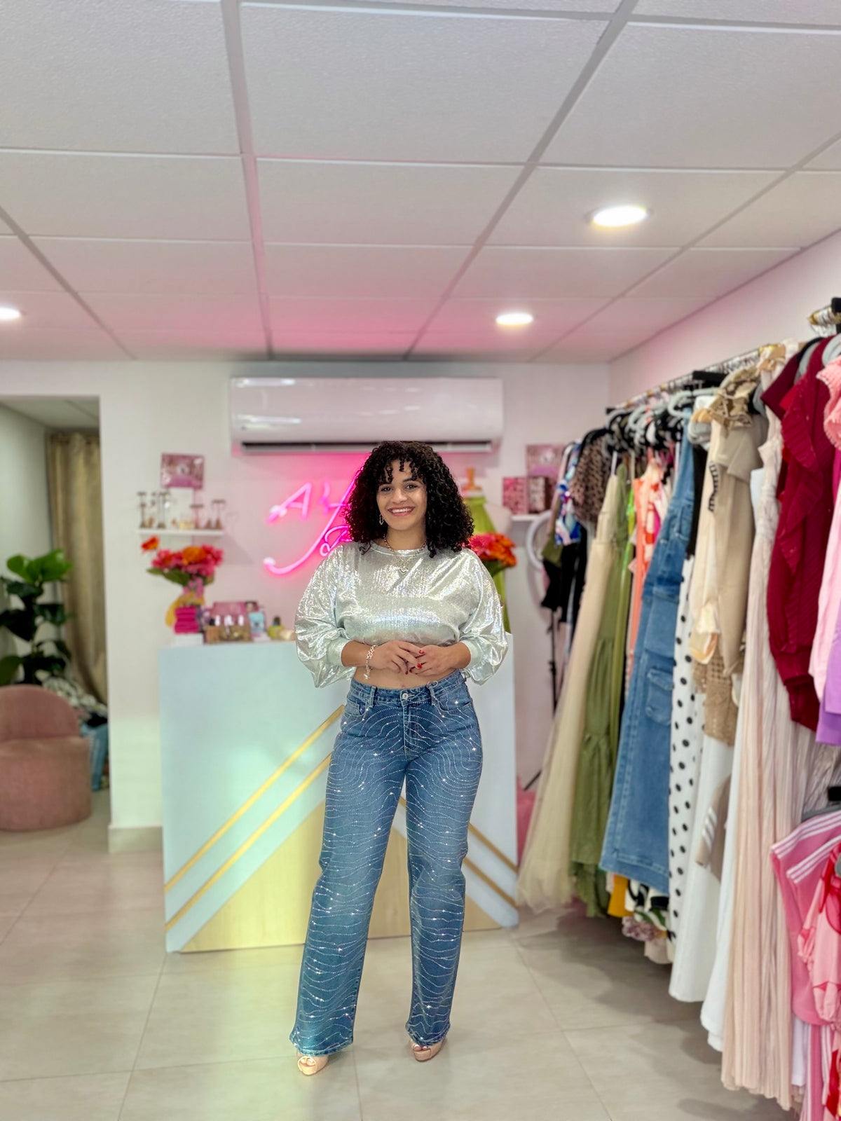 Metalic Blouse