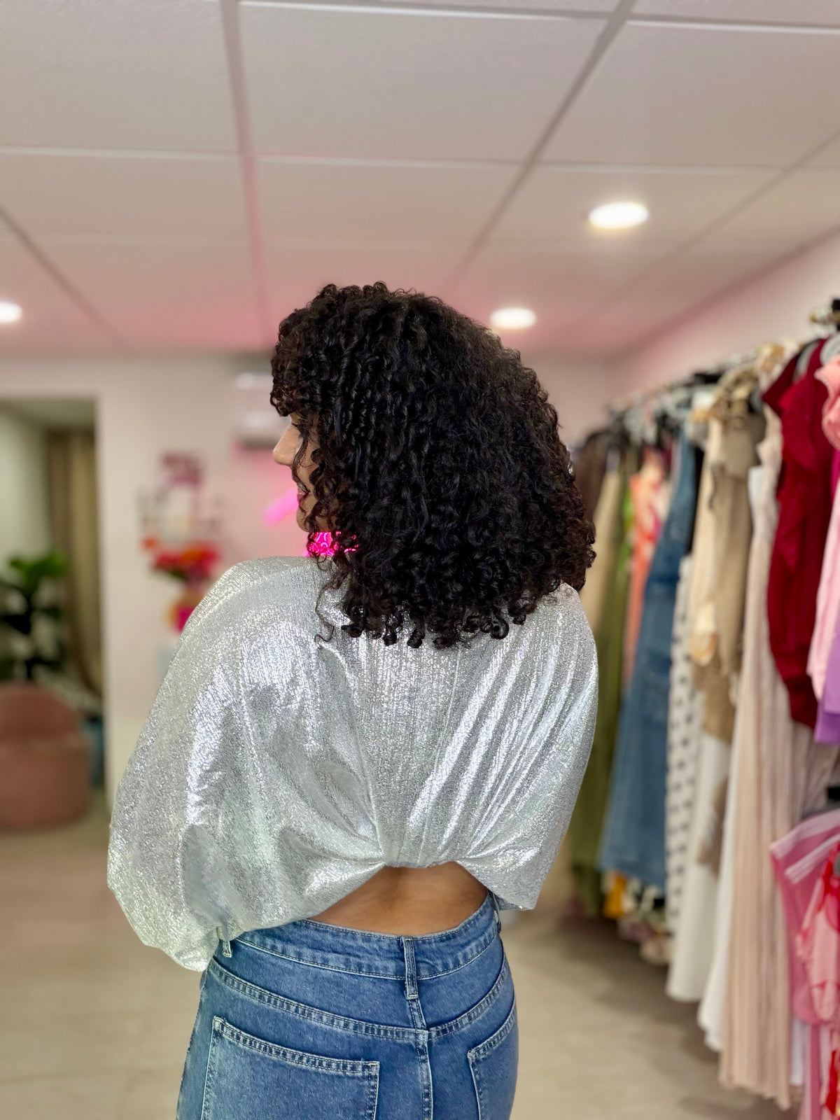 Metalic Blouse