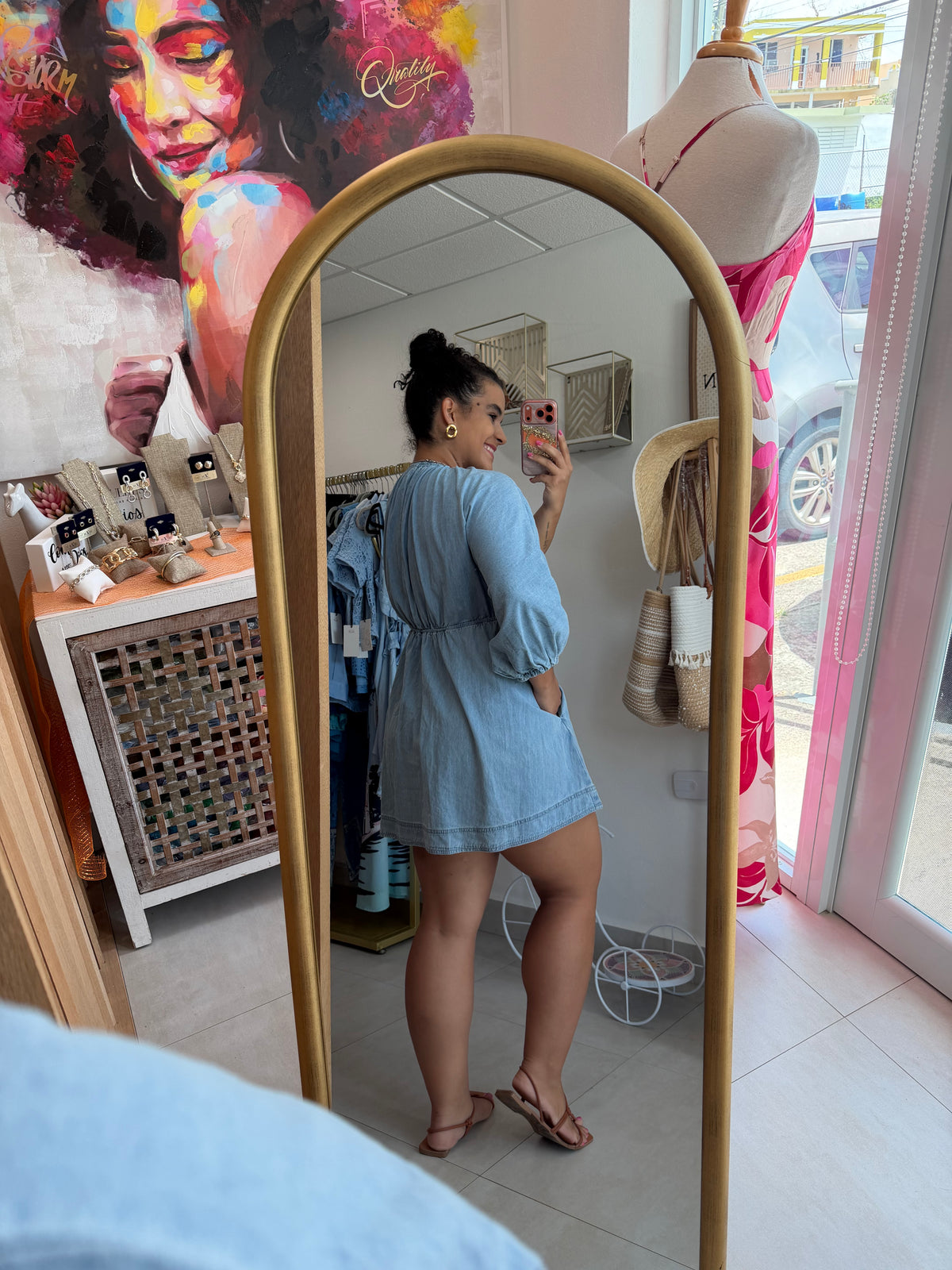 Denim dress Veve