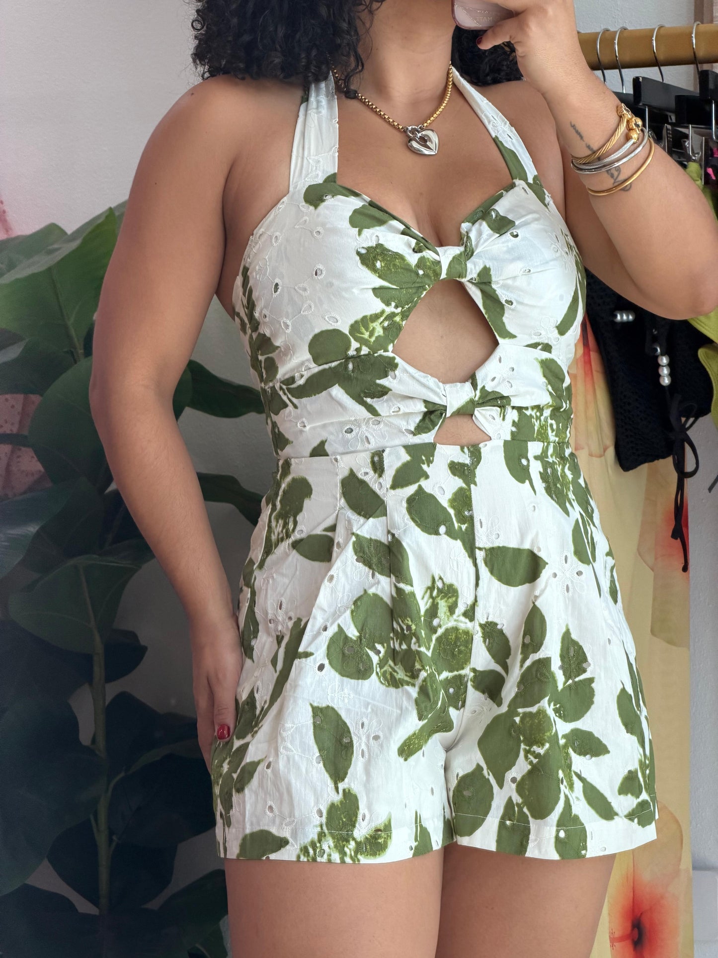 Leaves chik romper