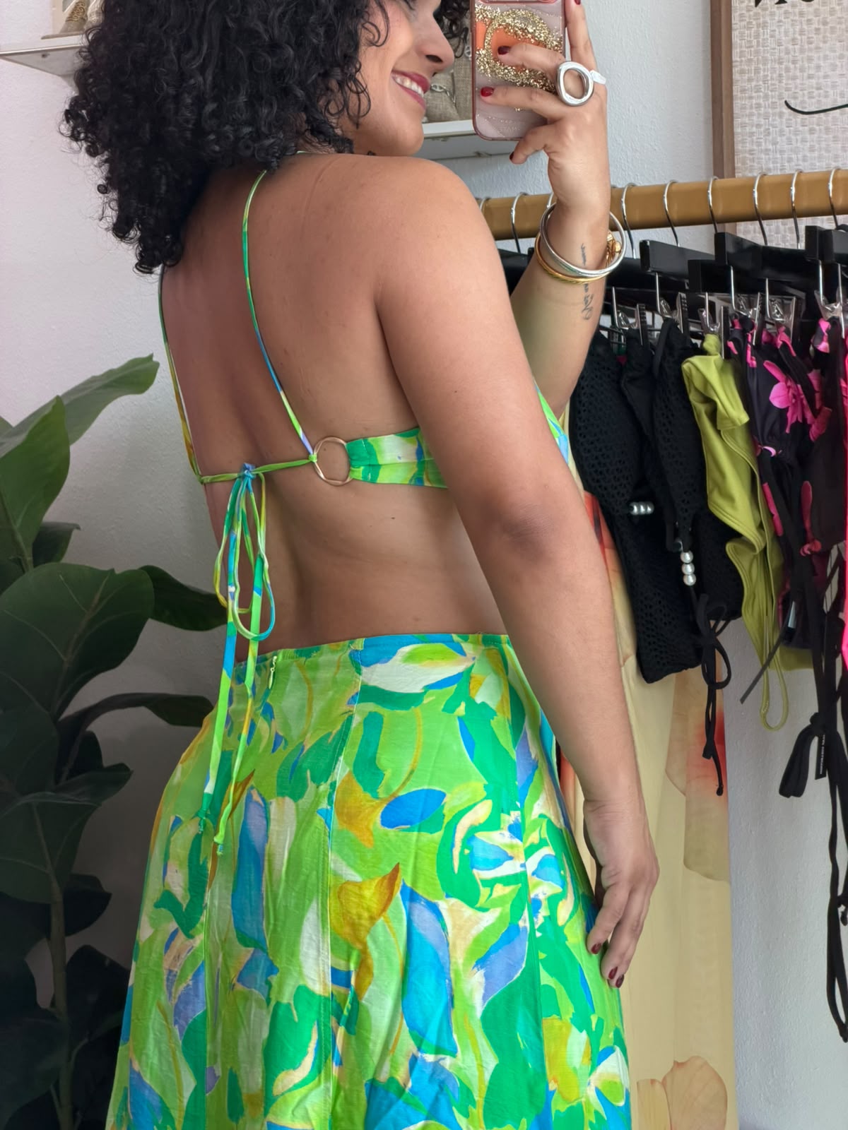 Green Maxi dress