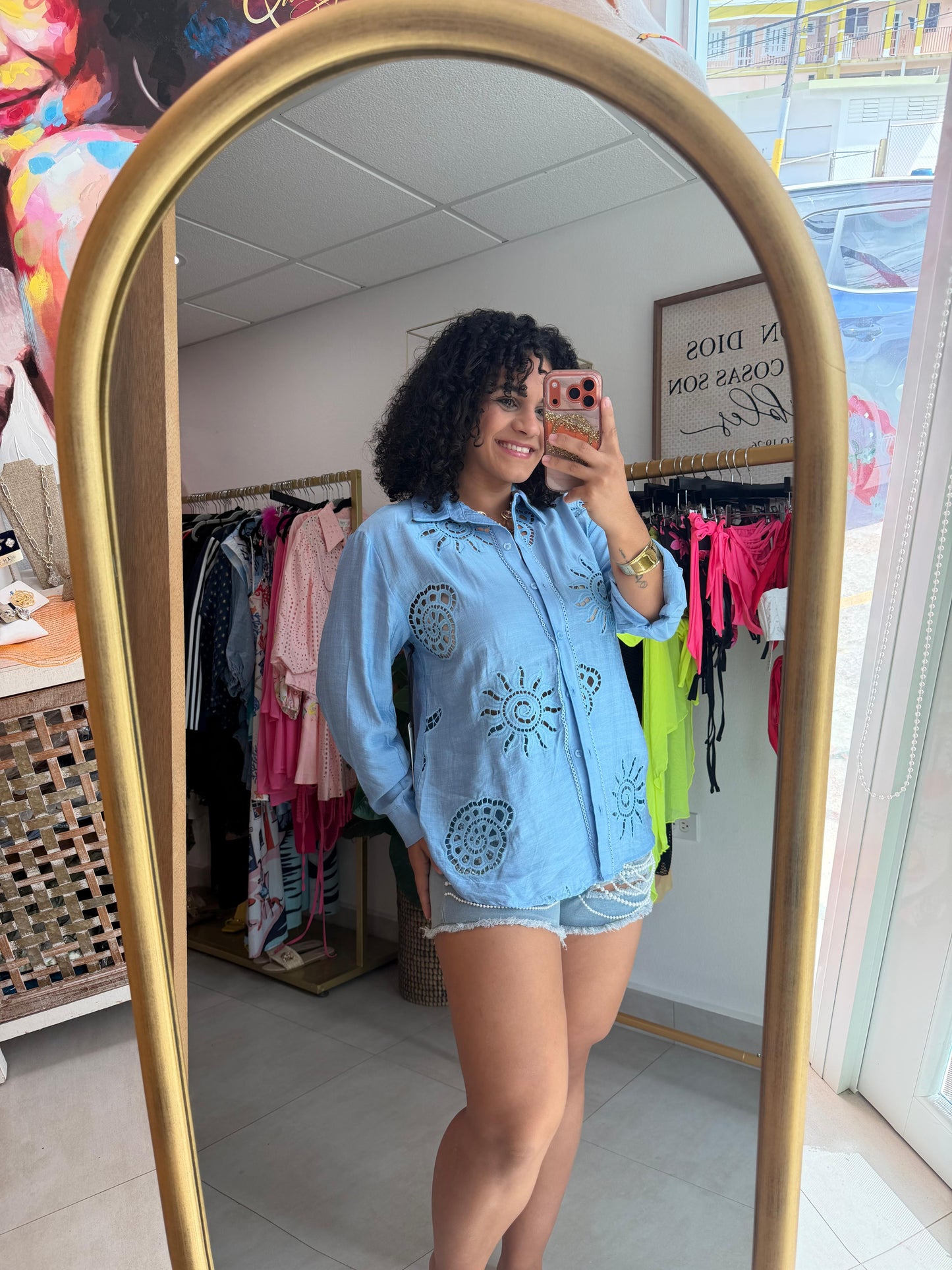 Ocean Blouse (Blue)