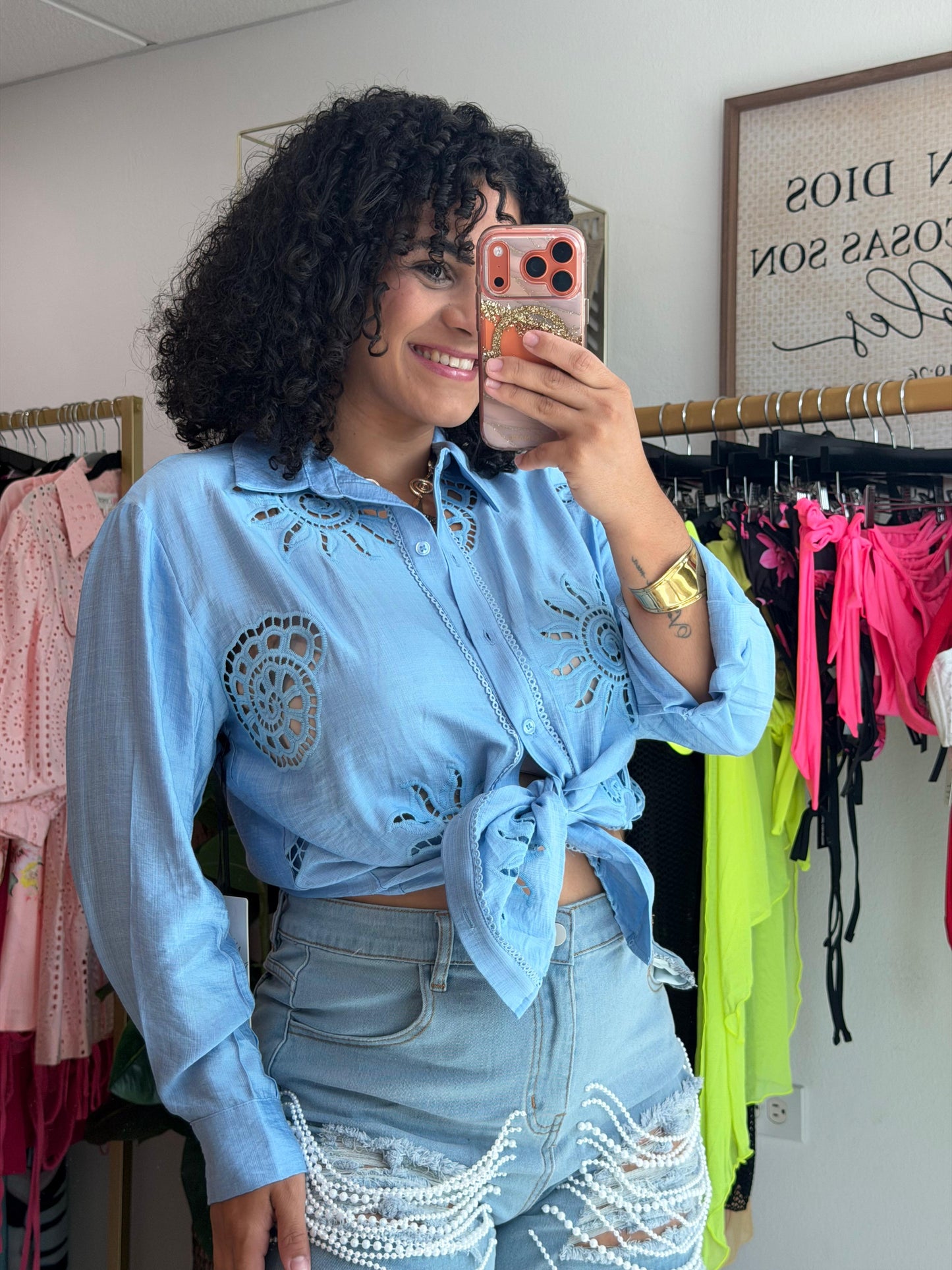 Ocean Blouse (Blue)