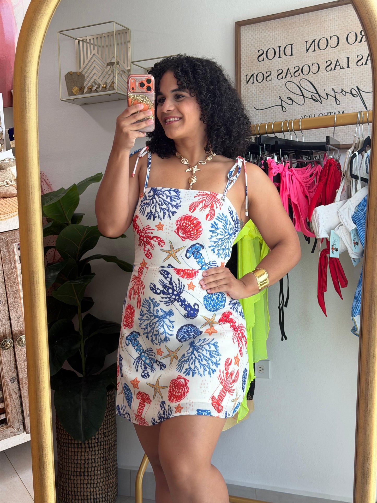 Lobster Mini Dress