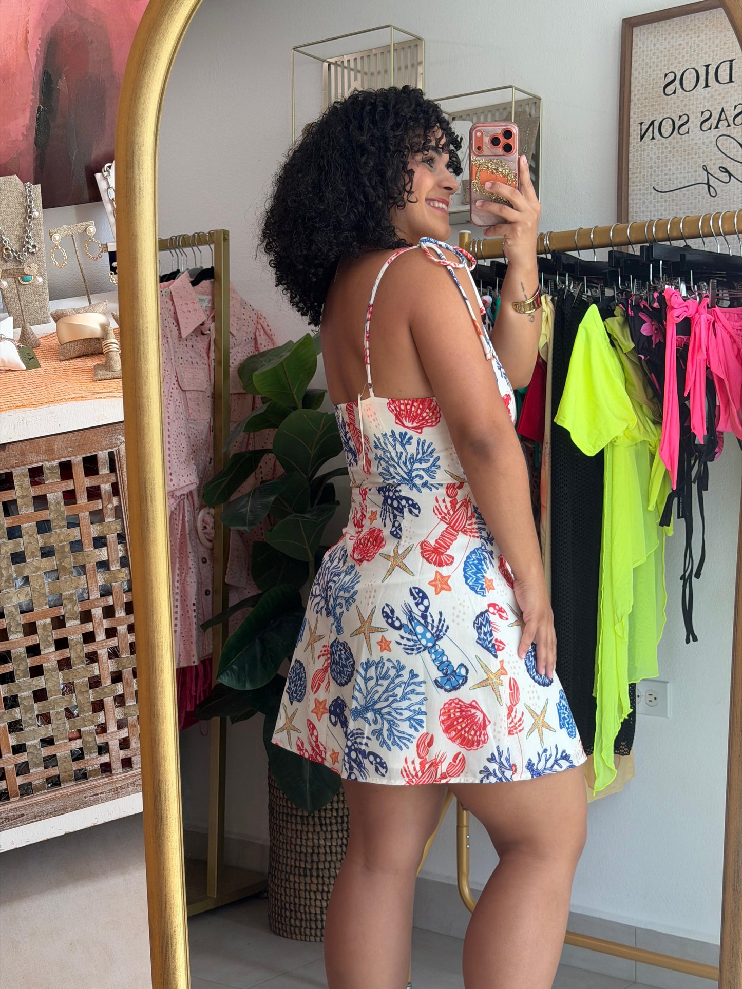 Lobster Mini Dress